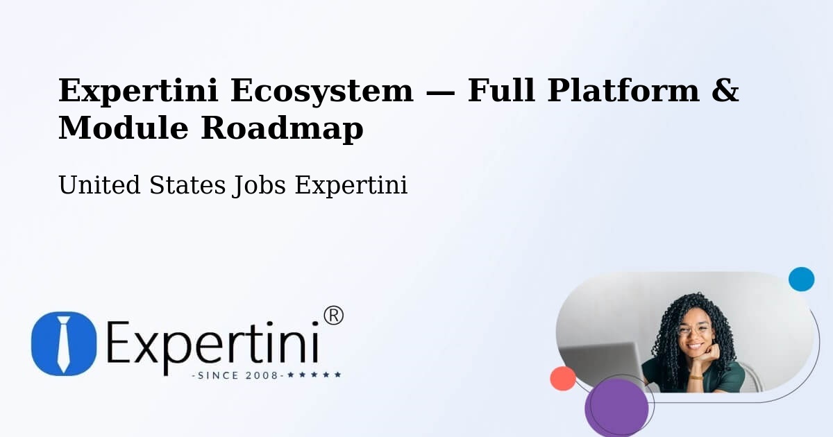Expertini Ecosystem — Full Platform & Module Roadmap – Champaign